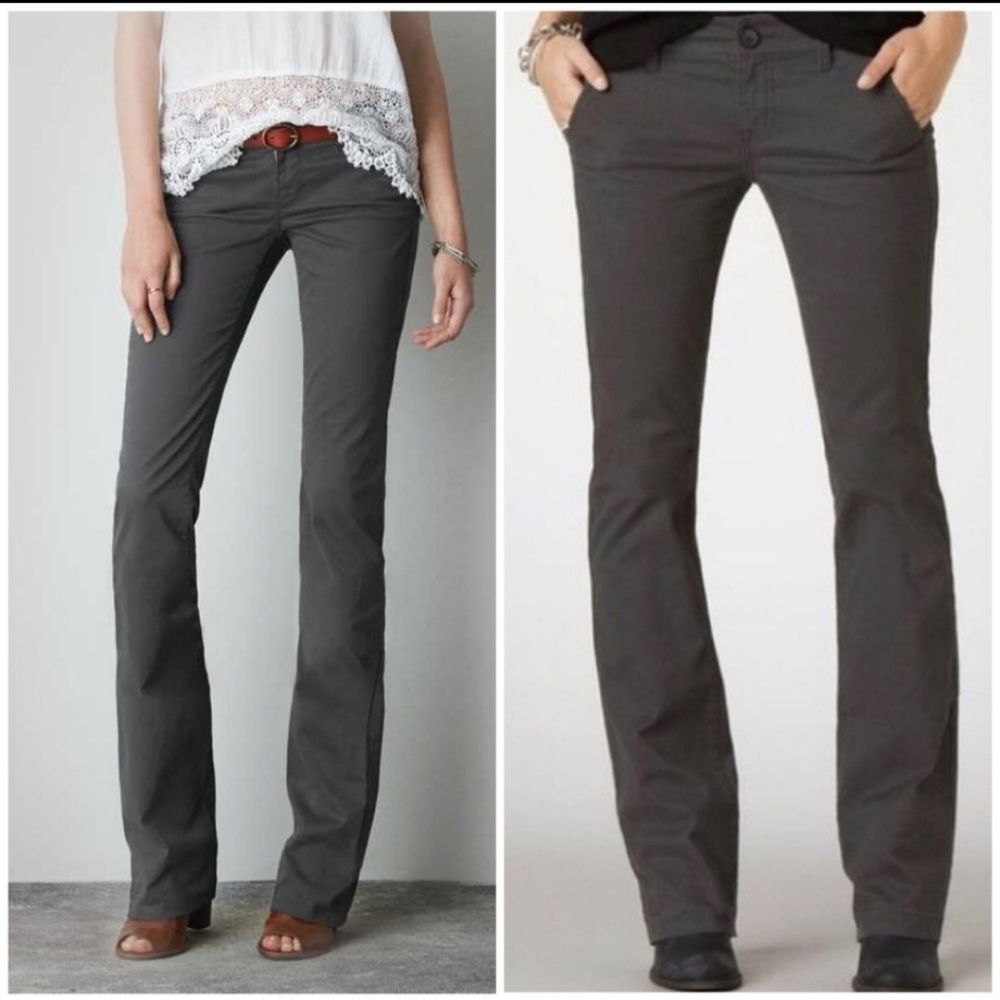 AE Stretch kick boot pants